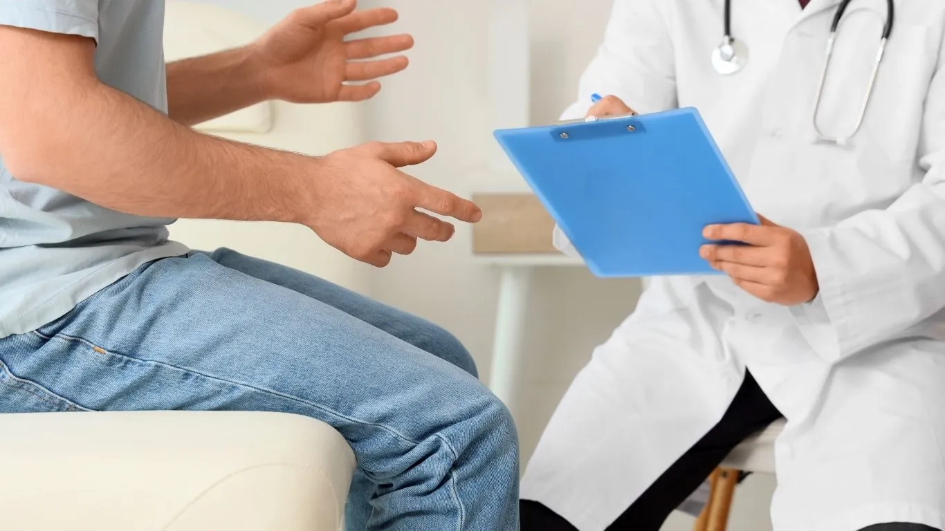 ألم بعد القذف